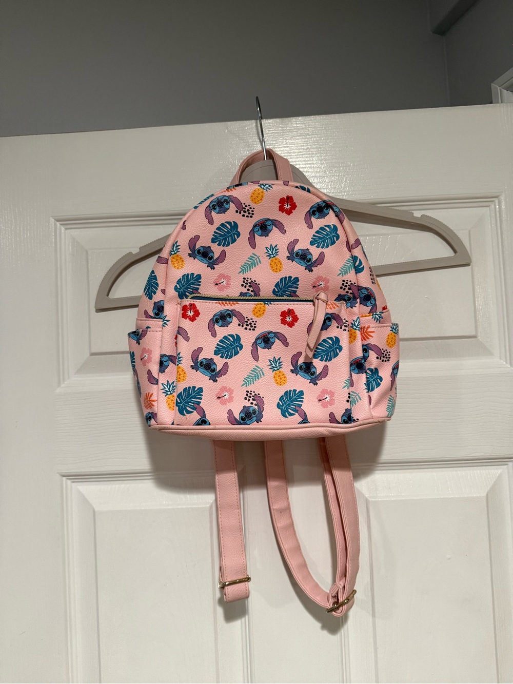 Disney Pink Tropical Stitch Mini Backpack